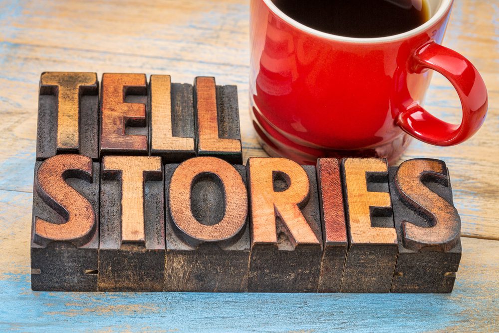 Learning to tell your story is invaluable